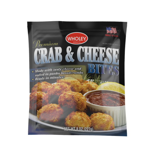 8 Oz Crab _ Cheese Bites WO-front