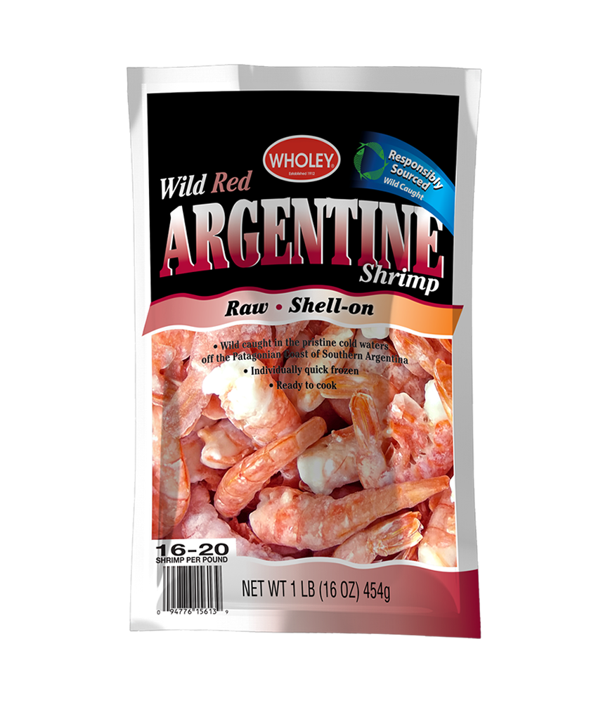 Wild Red Argentine Shrimp | Wholey Seafood